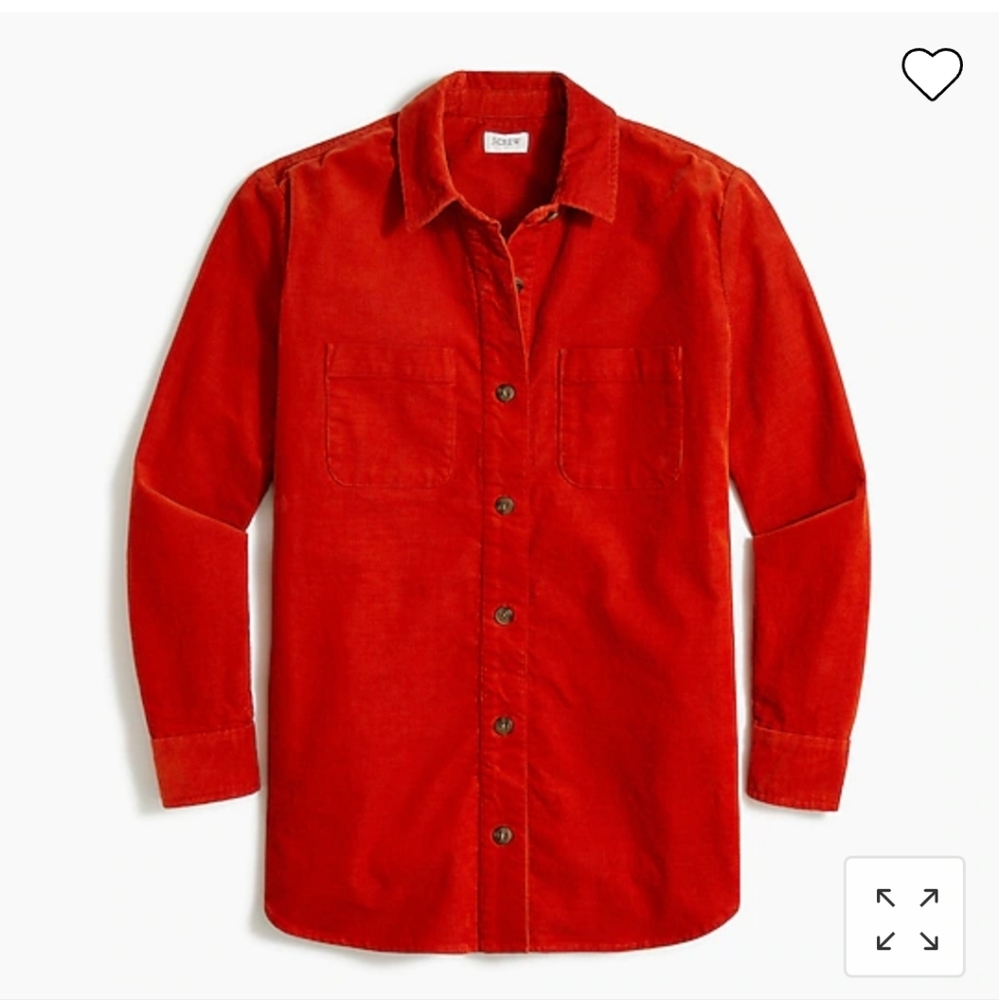 J. Crew Factory Corduroy Shirt-Jacket